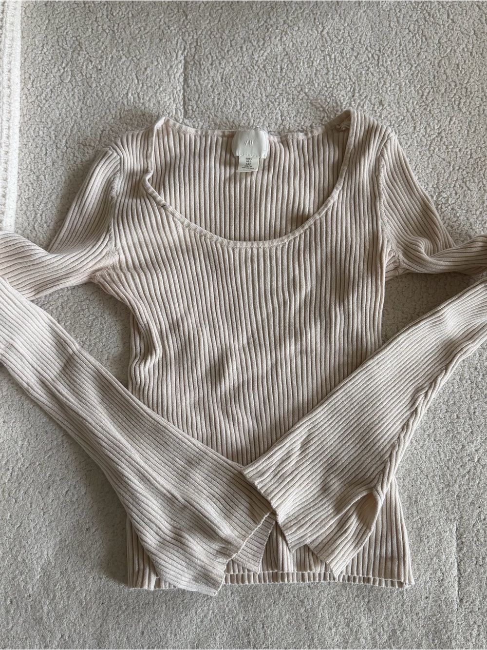 H&M Long Sleeve Knit Top